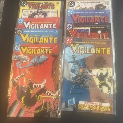 Vigilante #1-8 DC Comics Lot 1983 1984 Complete Early Run Wolfman VF