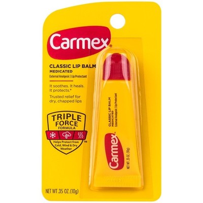 Carmex Classic Lip Balm Squeeze Tube 12x 0.35oz
