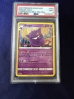 Pokemon Gengar TCG Champions Path Pin Collection Promo SWSH052 Holo Card PSA 9