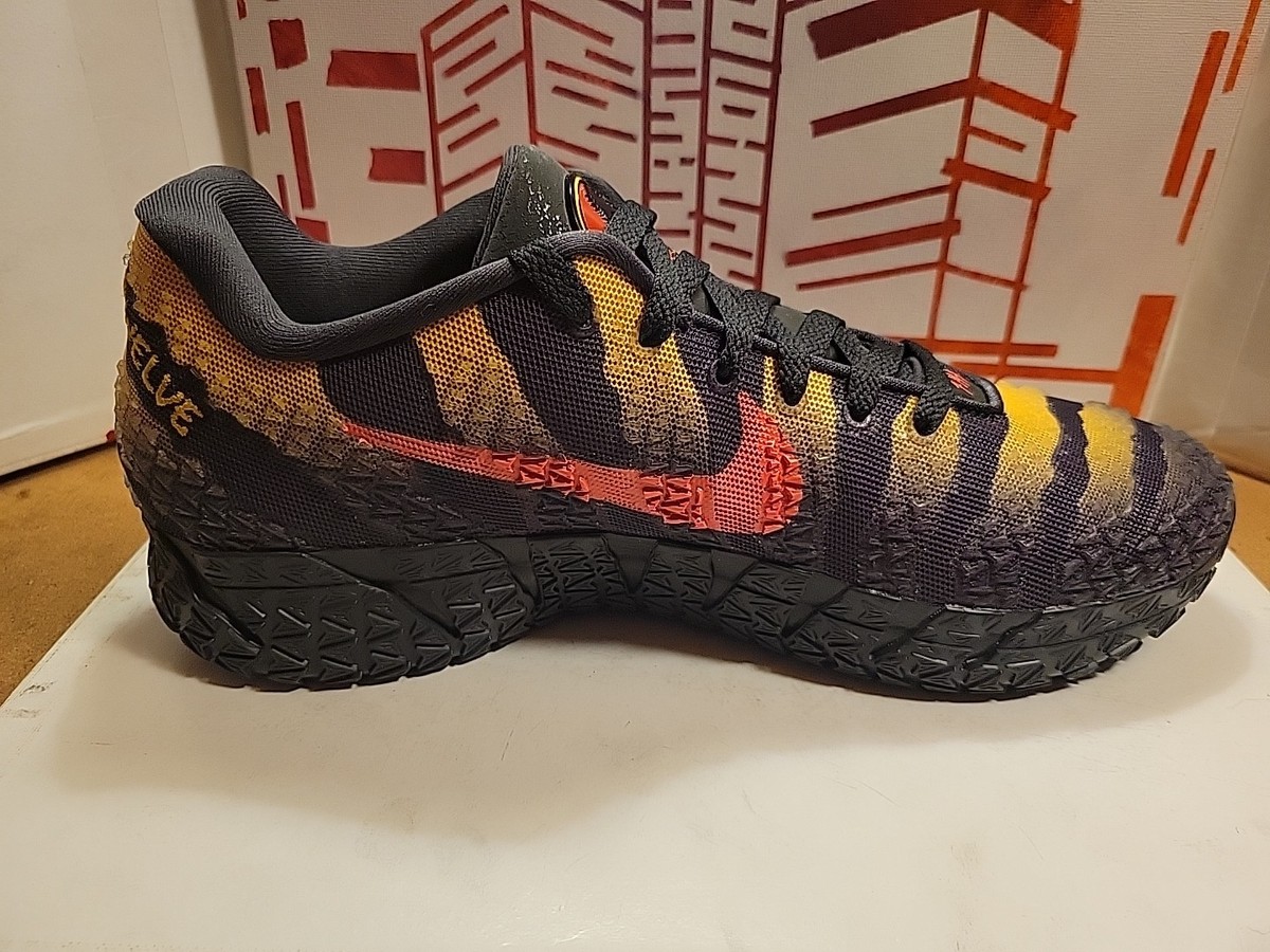 Size 11 Nike JA 3 Mens Black Yellow Red Jurassic Park Raptor Zoom