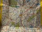 Alabama Cartoon Highway State Map 1962 Phil Neel No Writing Tourist Attractions — photo 5
