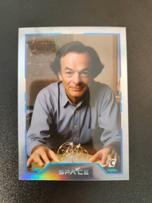 2025 Cardsmiths Space Galactic Edition Richard Feynman #79 Rainbow Holofoil