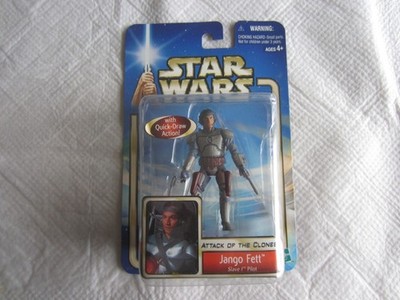 2002 Hasbro Star Wars, Attack of the Clones:  Jango Fett NIP