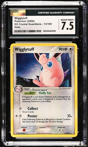 Wigglytuff graded CGC 7.5 for sale on eBay