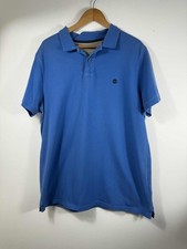 Mens Timberland XL Blue Polo Shirt 0643 G2
