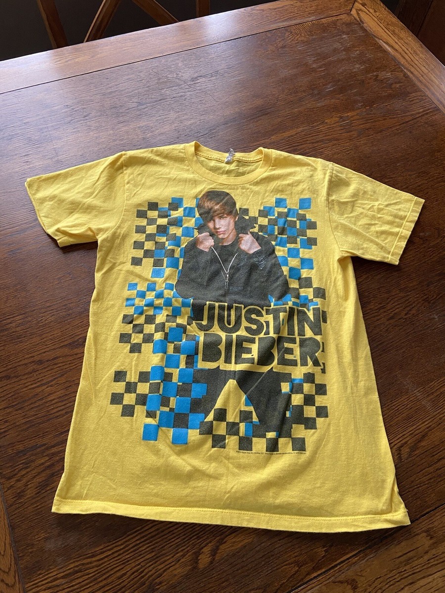 Justin Bieber 2010 Shirt Sz S | eBay