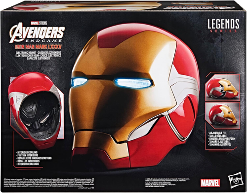 Legends Series Iron Man Premium Electronic Helmet with Light Effects - Picture 10 of 10