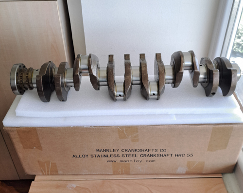 NEU AUFGERÜSTETE KURBELWELLE FÜR BMW N57 N57D30 330D 530D 730D 740D X5 X6 112... - Foto 1 di 3