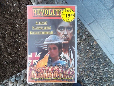 Revolution, Historienfilm, neue OVP  "VHS-Kass.", Al Pacino, Nastassja Kinski  - Bild 1 von 2