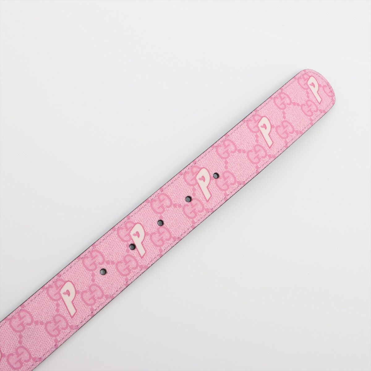 Palace x Gucci GG Supreme Belt 90/36 GP×PVC Pink 723154 | eBay