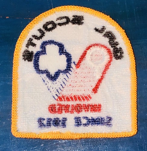 Girl Scouts Involved Since 1912 Patch Women's Rights Vintage - Picture 2 of 2