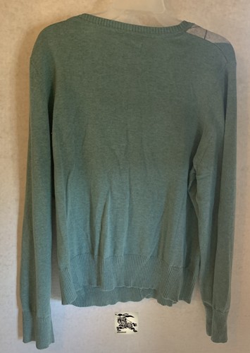 Women's Sweater Sonoma Button Up Size-Medium Green-Blue Long Sleeve Retro style - Picture 3 of 15