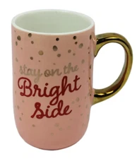 Jumbo Mug Modern Expressions Coffee Tea 20.6 oz Gift Stay On The Bright Side New