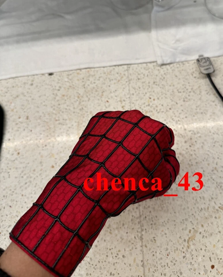 Guantes Largos Increíbles Spider-Man 2 Adultos 3D Spiderman Cos Disfraz Accesorio Regalos Foto 3 de 4