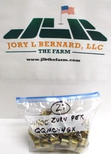 ZURN PEX , QQMC44GX , 3/4" BARB x 3/4" MNPT MALE ADAPTER, LOT OF 27 ,  SURPLUS