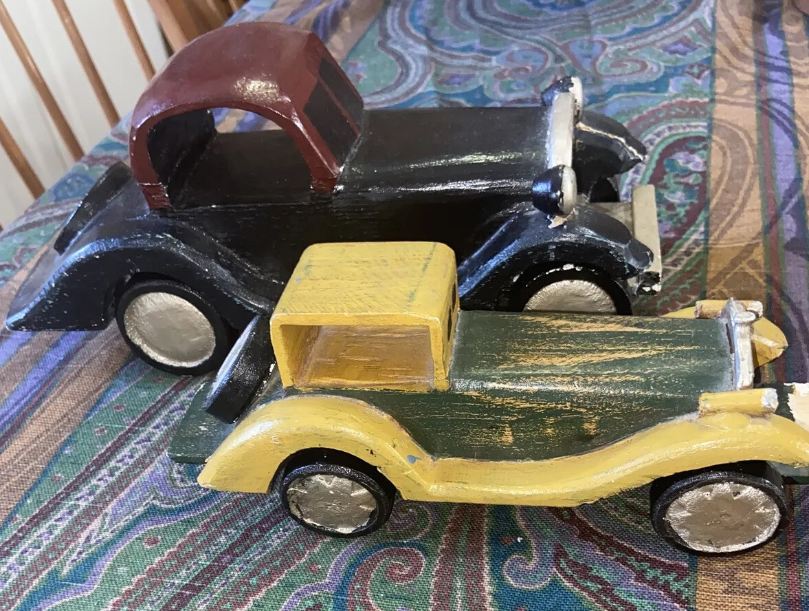 置物 WOODEN CAR Amazon.com: Rolife 3D Wooden Puzzles Retro Car Model