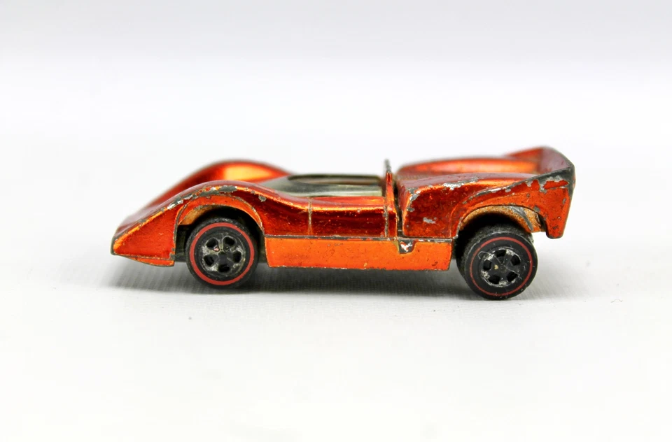 McLaren M6A 1968 naranja Redline Hot Wheels diecast EE. UU. 1:64 Foto 2 de 4