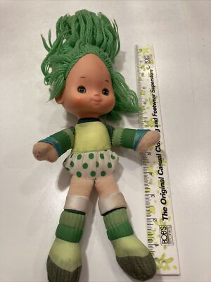 Poupée Mentholine & pti' chou le Patty o'green Rainbow Brite - Blondine -Mattel 1983 neuve