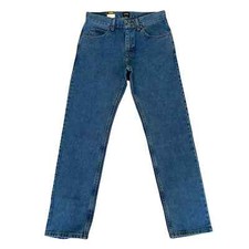 NWT Lee Men's Regular Fit Straight Leg Heavyweight Denim Jeans Pepper Stonewash