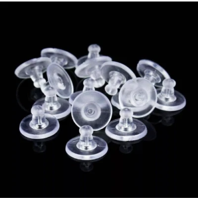 50 X COMFORT FIT Earring Butterfly Back Findings Stoppers Holders Jewellery UK