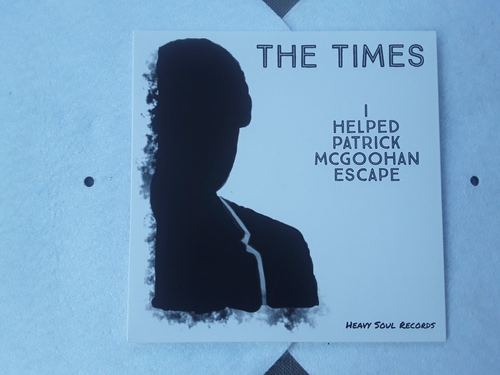 The Times .. Ich half Patrick McGoohan zu entkommen. Weißes Vinyl