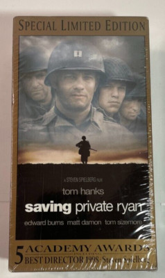 Saving Private Ryan VHS 2000 2-Tape Set Special Limited Edition Factory Sealed