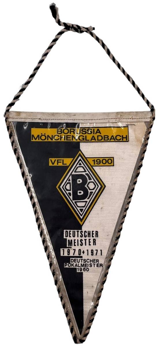 Fanion Vintage Borussia Mönchengladbach - Allemagne - Collection