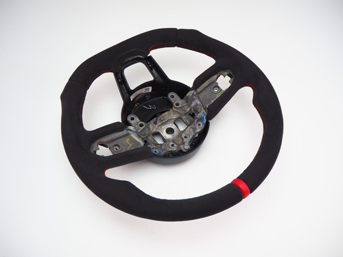 _ JEEP Wrangler JL JT 2018-2023 Alcantara Flat bottom Steering wheel included - Picture 3 of 7