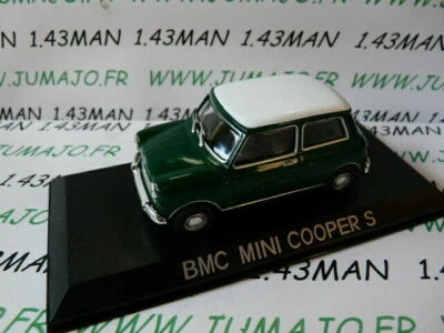 BAL75 Voiture 1/43 Ist déagostini Roumanie : BMC Mini Morris cooper S verte
