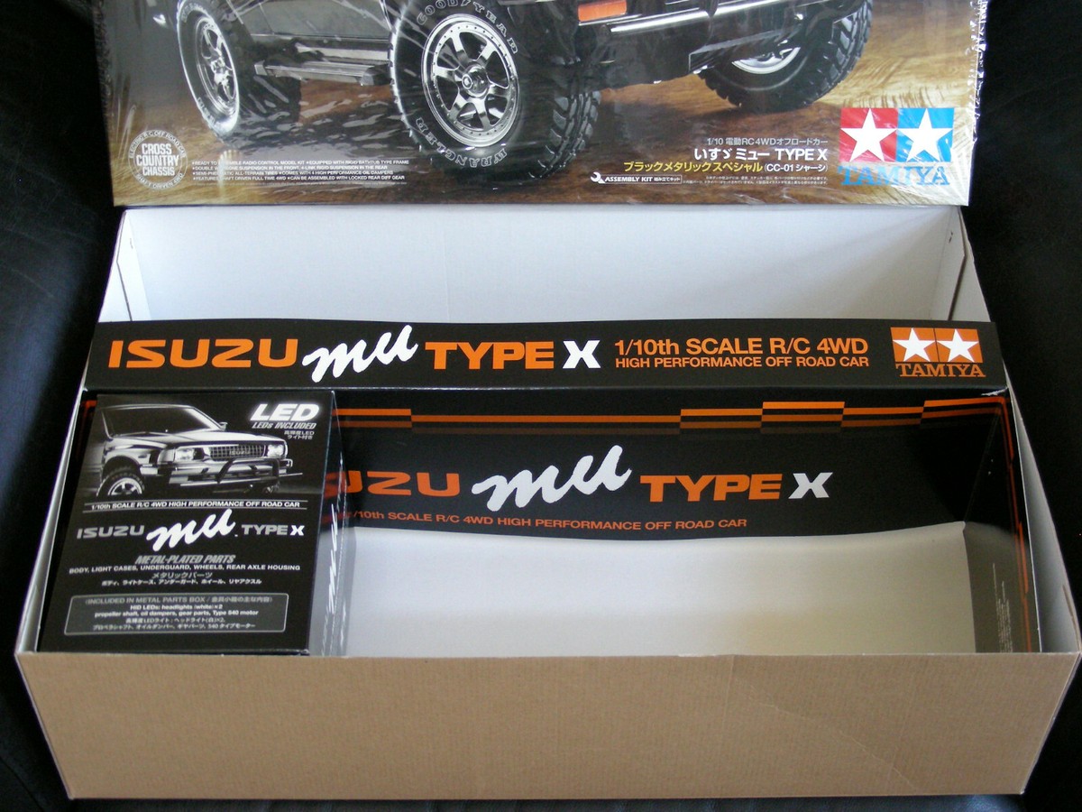 Limited Tamiya 47383 CC01 Isuzu MU Type-X BLACK METALLIC
