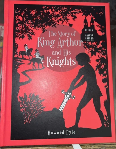The Story of King Arthur and His Knights by Howard Pyle - leather