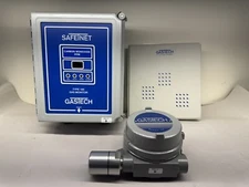 GASTECH SAFETNET TYPE 100 GAS MONITOR 72-1300-01 W/ SENSOR 57-7210 EXPLOSION NEW