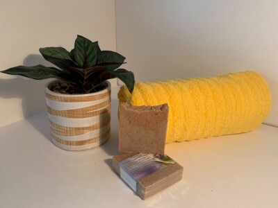 Shampoo Bar Soap Shea Mango Cocoa Handmade Vegan  XL 6 oz Mango Vanilla