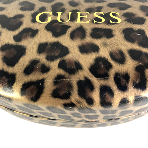 Guess Oversized Leopard Sunglasses eyeglasses Hard Clam Shell Case - Picture 6 of 6