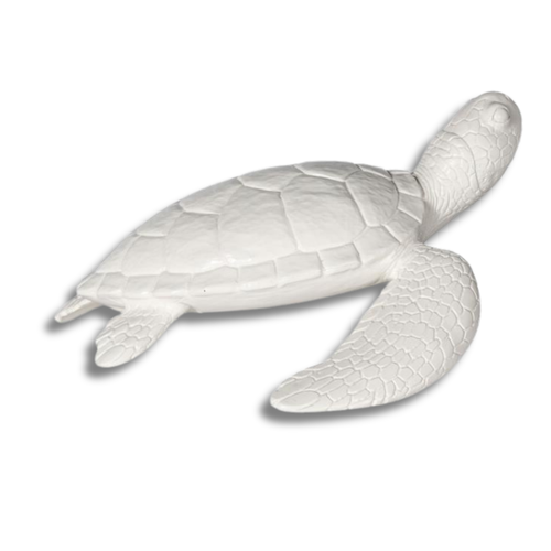 Maitland Smith White Shelldon Tortoise Accessory Penshell and Brass Turtle Decor - Picture 7 of 13