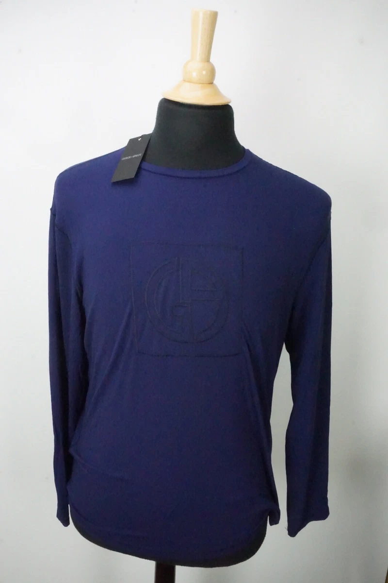 Giorgio Armani Long Sleeve T-Shirts for Men for sale | eBay
