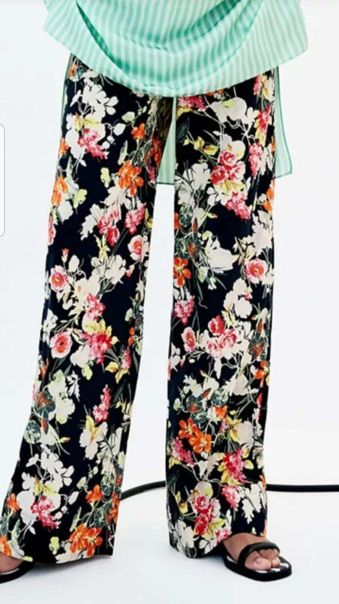 Women Cropped Pans 2022 Summer Casual Floral Printed Pants High Waist Thin  Pencil Pants Elegant Floral Trousers Pantalon Femme - AliExpress