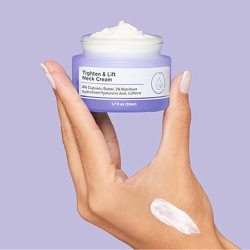 Neck Cream - Tighten & Lift Firming Neck Cream for Crepey Skin 50ml - Picture 3 of 10