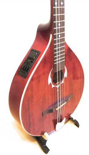"Celtic" Irish Bouzouki,NEW, solid wood (spruce top) with EQ - Picture 2 of 15