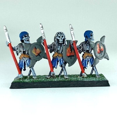 Gepanzerte Untote Skelett Krieger Linie - Zitadelle Warhammer Fantasy Metall X2289