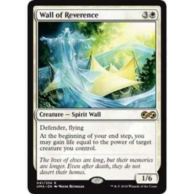 1x WALL OF REVERENCE - Ultimate Masters - MTG - Magic the Gathering