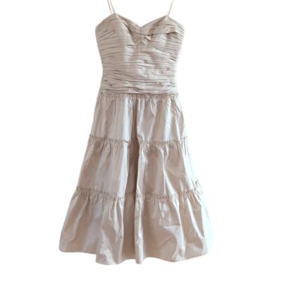chinese dress ladies BCBGMAXAZRIA Woven Tiered Lace Dress – Runway Catalog main image 0