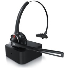 CSL HEAD BT Headset 22mm flexiblem Mikro USB Anschluss schwarz V2 kabellos