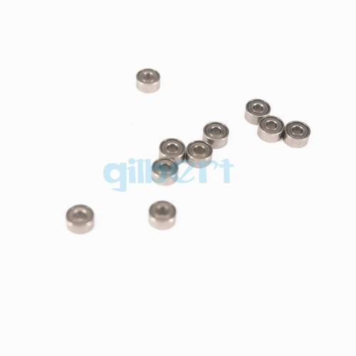 (100) 1.5 x 4 x 2mm Micro Shielded Deep Groove Ball 681xZZ Model Radial Bearing - Picture 3 of 4