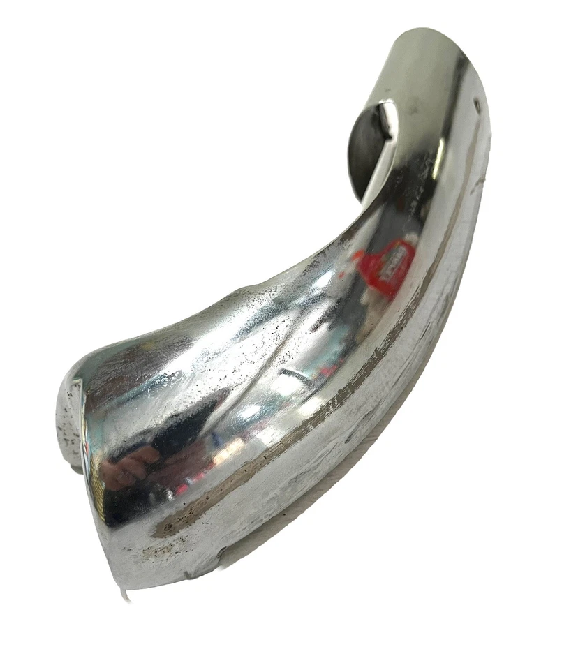 Corvar Convertible Cromo Superior Parabrisas Marco Cabezal Borde 1962-1964 Derecho OEM Foto 2 de 3