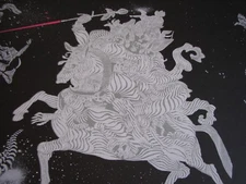 Never 2501 See You on the Other Side Street Art Hand finished Screenprint SN x/5