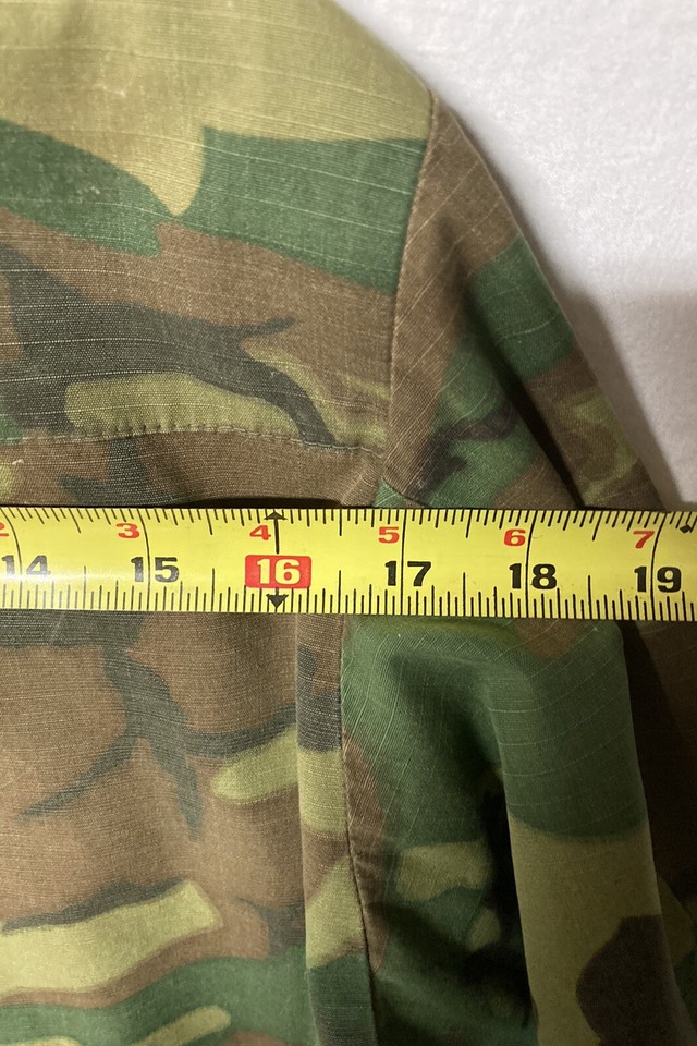 Vietnam War Ripstop Poplin Erdl Camo Tropical Jacket Jungle Outside ...