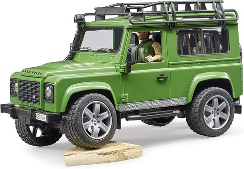 AMA BURDER LAND ROVER DEFENDER MODELO CON PERRO Y CAZADOR 1:16 (39288) - Imagen 7 de 7