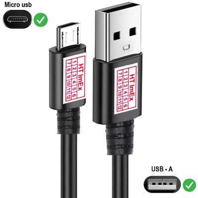 Highspeed-Datenkabel Ladekabel Micro-USB für Samsung Galaxy Tab 3 V (sm-t116nu)