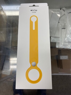 Apple AirTag Loop - Sunflower Yellow 100% AUTHENTIC - SEALED! Genuine!